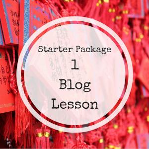 Blog Training 1 Lesson