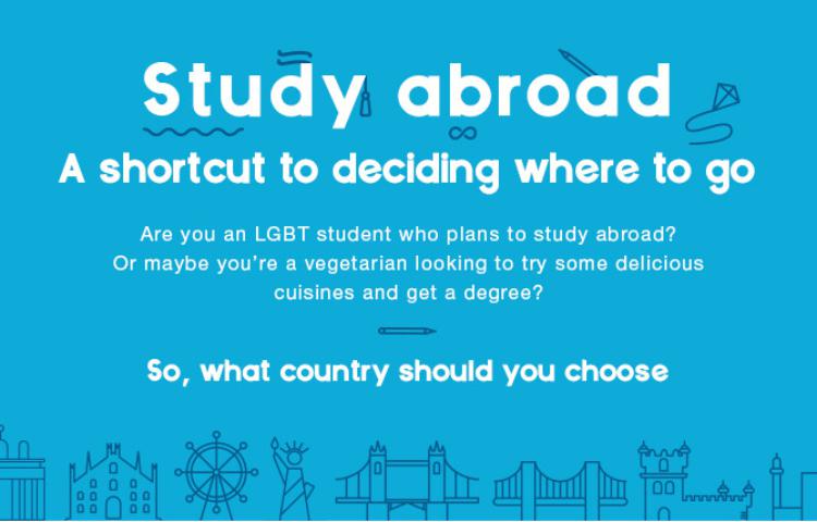 Where To Study Abroad – Infographic